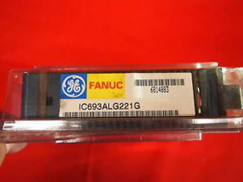 GE FANUC IC693 ALG221 NEW INPUT ANALOG 4PT CURRENT (1D6)P