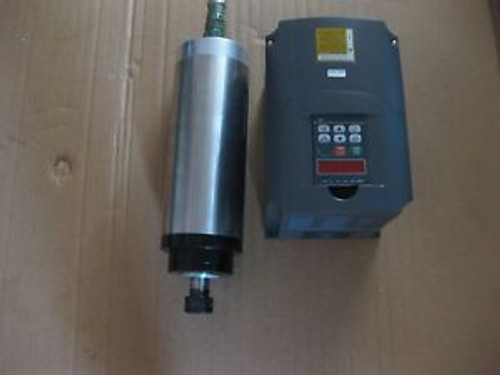 4kw Water-cooled spindle with a VFD inverter +a Motor Mount(100mm)as a set