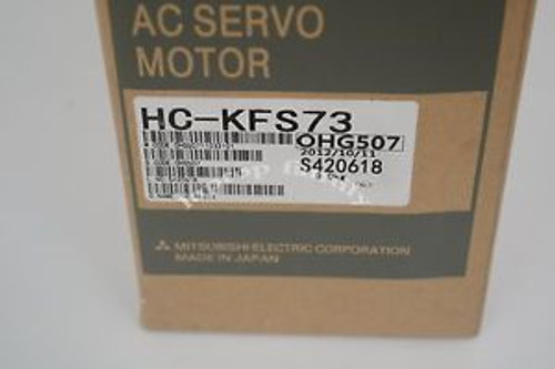 New in box Mitsubishi Servo Motor HC-KFS73 ( HCKFS73)