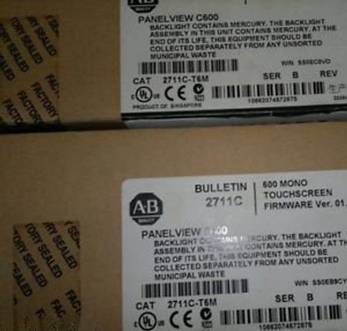 New  AB Allen Bradley 2711C-T6M Panelview C600 in box