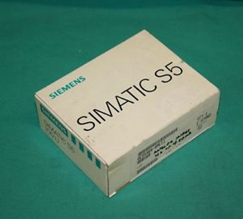 Siemens, 6ES5464-8ME11, Analog Input Module PLC Simatic  NEW