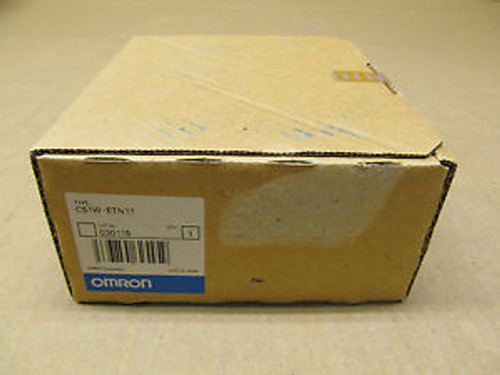 1 New OMRON CS1W-ETN11 CS1WETN11 COMMUNICATION MODULE ETHERNET