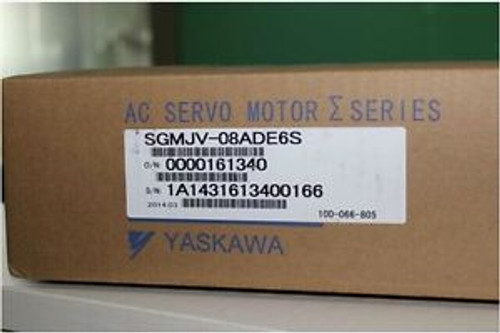 1PCS NEW YASKAWA Servo Motor SGMJV-08ADE6S