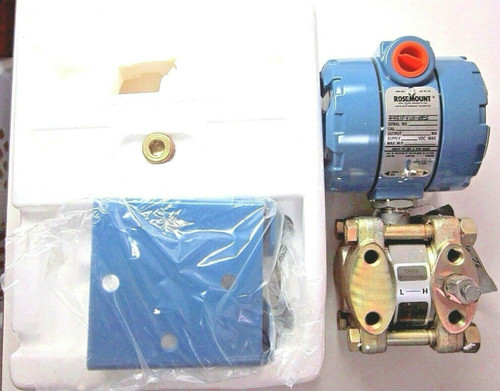 Rosemount 1151-GP6E12B2D3 Liquid Pressure Transmitter 0-100 PSI, 4-20 mA, 45 VDC