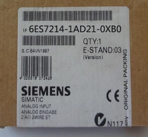 NEW IN BOX SIEMENS  CPU 6ES7214-1AD21-0XB0