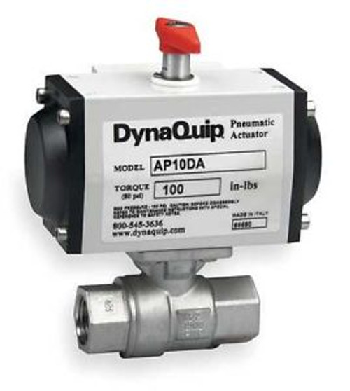 DYNAQUIP CONTROLS PHS27AJD03A Ball Valve, 1 1/2 In FNPT, Double Acting