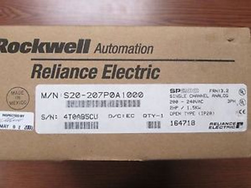 NEW RELIANCE ELECTRIC SP200 S20-207P0A1000 AC DRIVE
