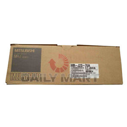 New Mitsubishi Melsec MR-J2S-70A SERVO Motor Drive AMPLIFIER 0.75KW 200V 50/60HZ