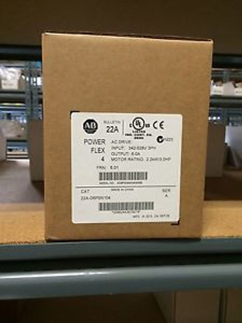 NEW ALLEN BRADLEY 22AD6P0N104 POWER FLEX DRIVE