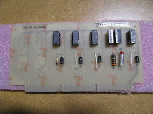 DELCO RELAY ASSEMBLY CIRCUIT CARD # DTE190108-011  NSN: 5945-01-244-1531