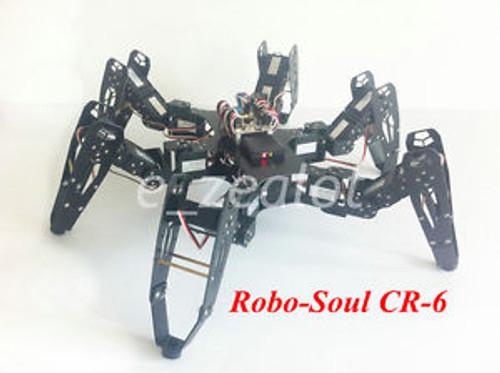 Robo-Soul CR-6 Spider Robot 6 Legs 18 DOF Robot Full Set Robot Perfect