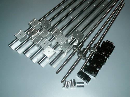 3 SBR16 -300/900/1000mm+RM1605-310/910/1010+3SET BK/BF12 +3 couplers 6.35mm10mm