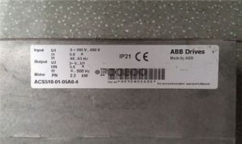 ABB Inverter ACS510-01-05A6-4 ( ACS5100105A64 ) New In Box