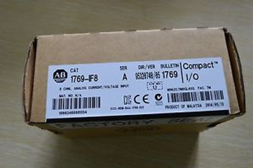2014 New in box Allen Bradley AB 1769-IF8 CompactLogix 8-Ch Analog Input Module