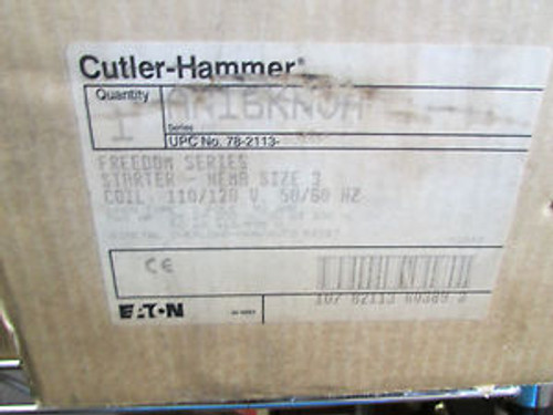 Cutler Hammer AN16KN0H Freedom Series Starter Nema size 3 Coil 110/120V