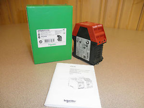 NEW SCHNEIDER ELECTRIC XPSAV11113P Safety Relay 24VDC 2.5A 3NO Instant 3NO Delay