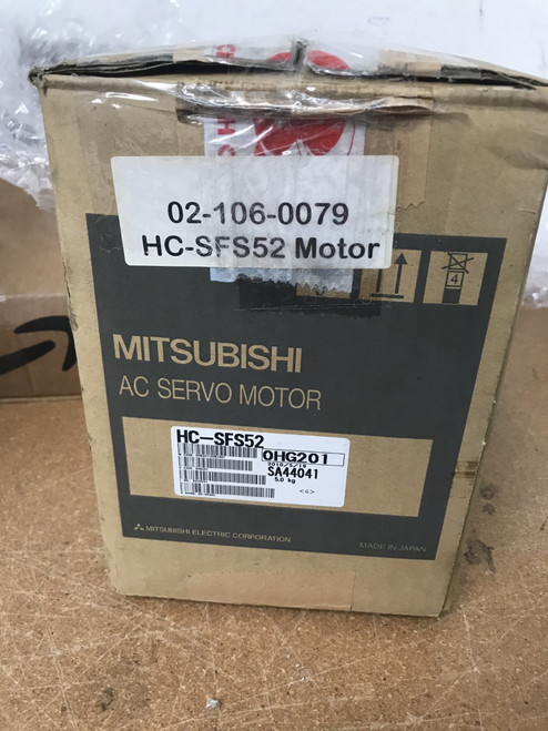 Mitsubishi Servo Motor Hc-Sfs52   New In Box
