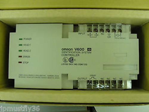 New Omron Identification System Controller, V600-CA2A, 100-240Vac