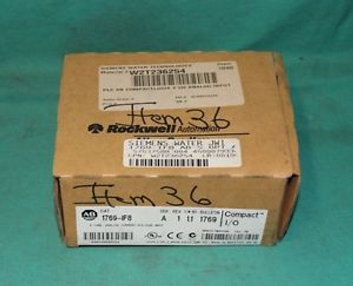 Allen Bradley, 1769-IF8, 8-Channel Analog Input Module Ser.A NEW