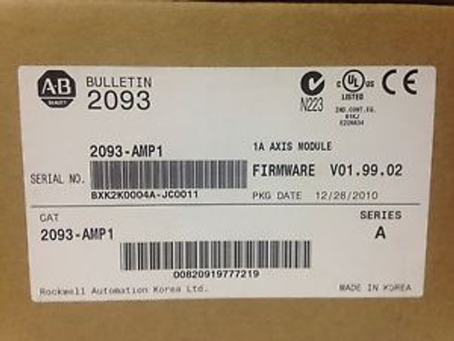 Allen Bradley 2093-AMP1 Axis Module NEW IN BOX SEALED