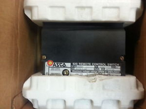 asco 920310070 100 remote control switch new