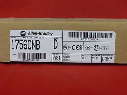 ALLEN-BRADLEY 1756-CNB/D NewFS BRIDGE COMM. MODULE REV A01 F/W REV 05.21 (3K5)