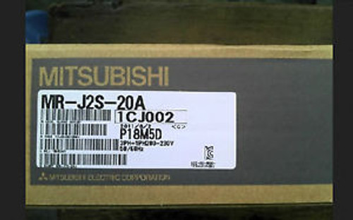 NEW IN BOX Mitsubishi  PLC AC Servo Amplifier MR-J2S-20A
