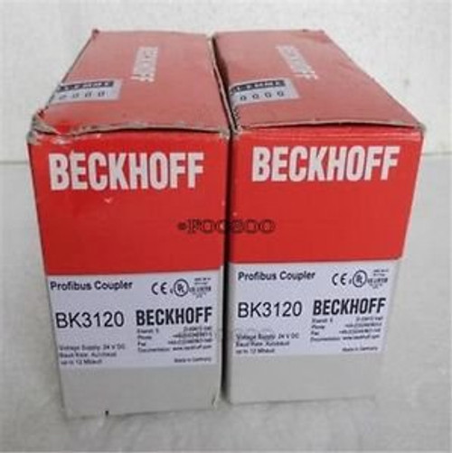 New in Box BECKHOFF BK3120 PROFIBUS COUPLER