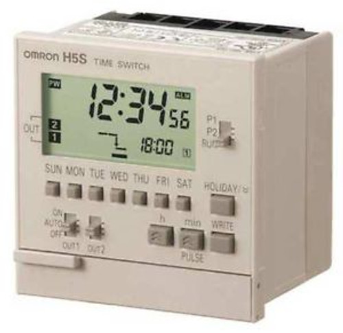 OMRON H5S-YB2-X Electronic Timer, 365 Days, (2) SPST-NO