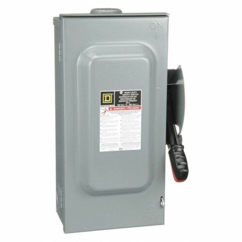 SQUARE D H362RB 60 Amp 600VAC Safety Switch 3PST