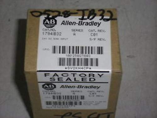 SEALED ALLEN BRADLEY 1794-IB32