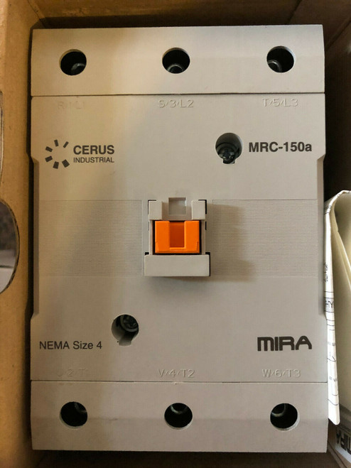 New Cerus Contactor Nema Size 4 150Amp 500VAC Coil