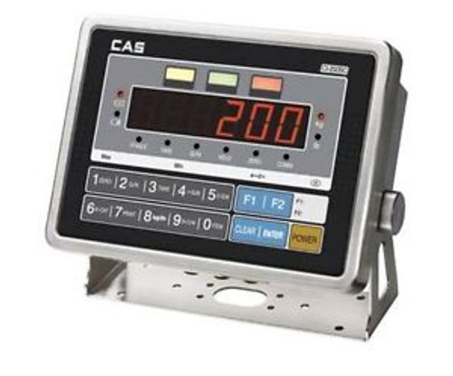 CAS CI-200SC Digital  Stainless Steel Washdown Indicator,RS232,NTEP,Legal Trade