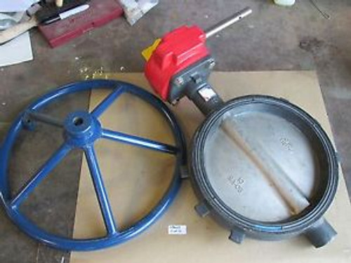 New NewCO 10 WAFER STYLE BUTTERFLY VALVE WD3020 DUCTILE IRON, CF8M DISC, 250CWP