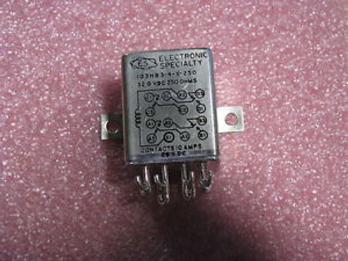 ELECTRONIC SPECIALTY RELAY # 103HB3-4-X-250 NSN: 5945-01-145-3613