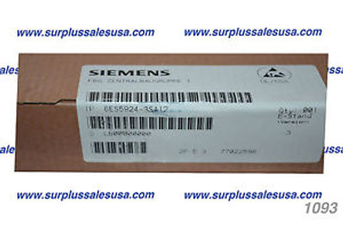 Factory Sealed Siemens 6ES59243SA12 6ES5-924-3SA12 6ES5 924-3SA12 6ES5924-3SA12