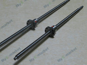 NEW ballscrews RM1610 2pcs L550mm + 4pcs  L800mm with end-machined and ball nuts