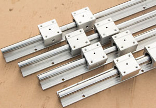 4pcs new linear bearing slide unit SBR16-1500mm rails+8 SBR16UU blocks