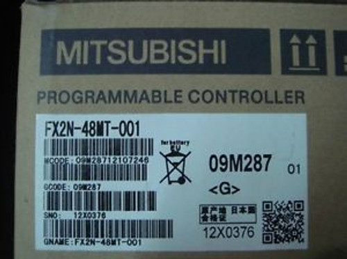 Mitsubishi PLC FX2N-48MT-001 FX2N-48MT-001 NEW IN BOX