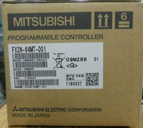 New in box Mitsubishi PLC FX2N-64MT-001 ( FX2N64MT001 )