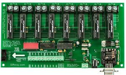 ZADSSR8xPROXR_ZRS Serial 8-Ch Solid State Relay Controller + 8-Ch 8/10-Bit A/D