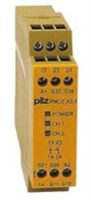 Pilz Pnoz X2.8P 24Vac/Dc Safety Relay 4Pst-3No/1Nc 24Vac/Dc 6A