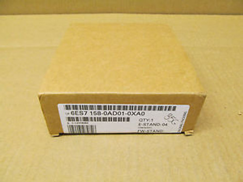 1 New SIEMENS 6ES7-158-0AD01-0XA0 6ES71580AD010XA0 DRIVE MODULE DP/DP COUPLER