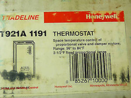 Honeywell Thermostat Wall Mount 56-84F T921A 1191  New