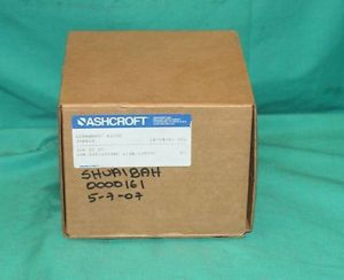 Ashcroft LDSN4HSO7 X2CUD General Purpose Pressure Switch 30psid Differential NEW
