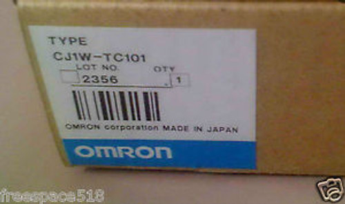 NEW IN BOX OMRON Temperature Control Unit CJ1W-TC101 ( CJ1WTC101 )