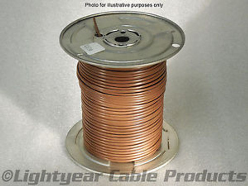 Thermostat Wire 18/8 (18 gauge 8 conductor) CL3R/FPLR (UL) brown - 250 feet