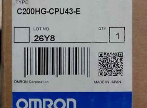 NEW IN BOX Omron C200HG-CPU43-E C200HGCPU43E PLC Module
