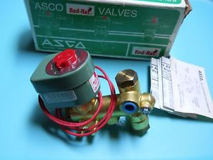 ASCO 8300D58F SOLENOID VALVE 1/4 3NC 120/60 NEW IN BOX
