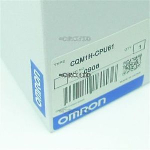 CQM1HCPU61 PROGRAMMABLE CONTROLLER OMRON NEW IN BOX PLC MODULE CQM1H-CPU61